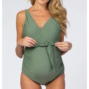 Maternity swim bathing suit